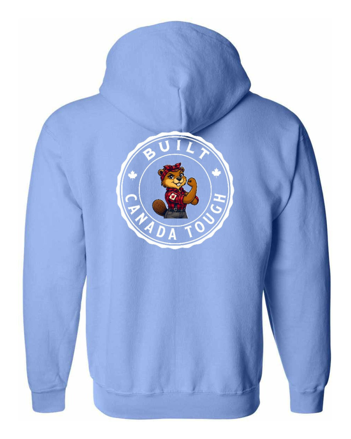 Built Canada Tough Rosie Flex Left Chest and Back Zip Hoodie - Unisex