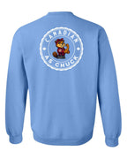 Canadian as Chuck Rosie Flex Left Chest and Back Crewneck - Unisex