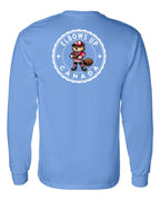 Elbows up Beaver Left Chest and Back Long Sleeve - Unisex