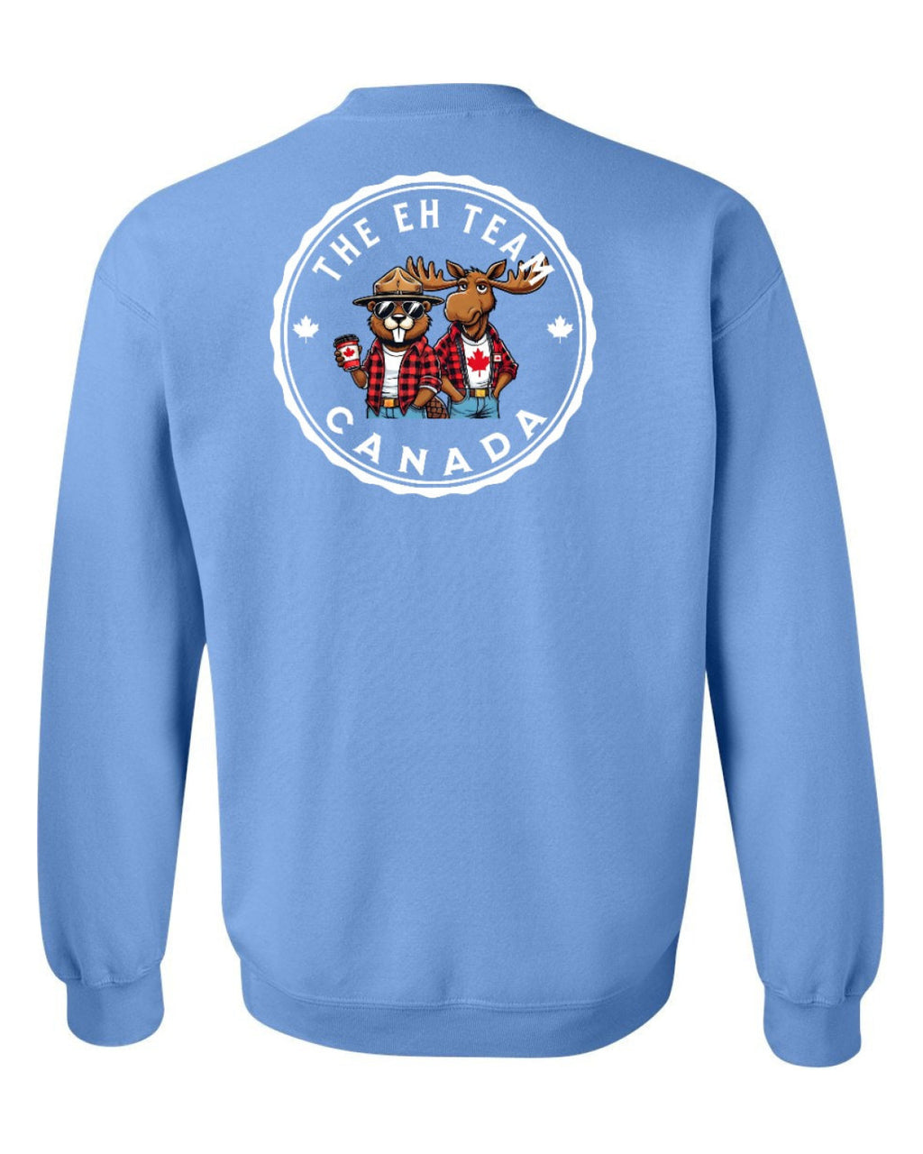 Eh Team Left Chest and Back Crewneck - Unisex