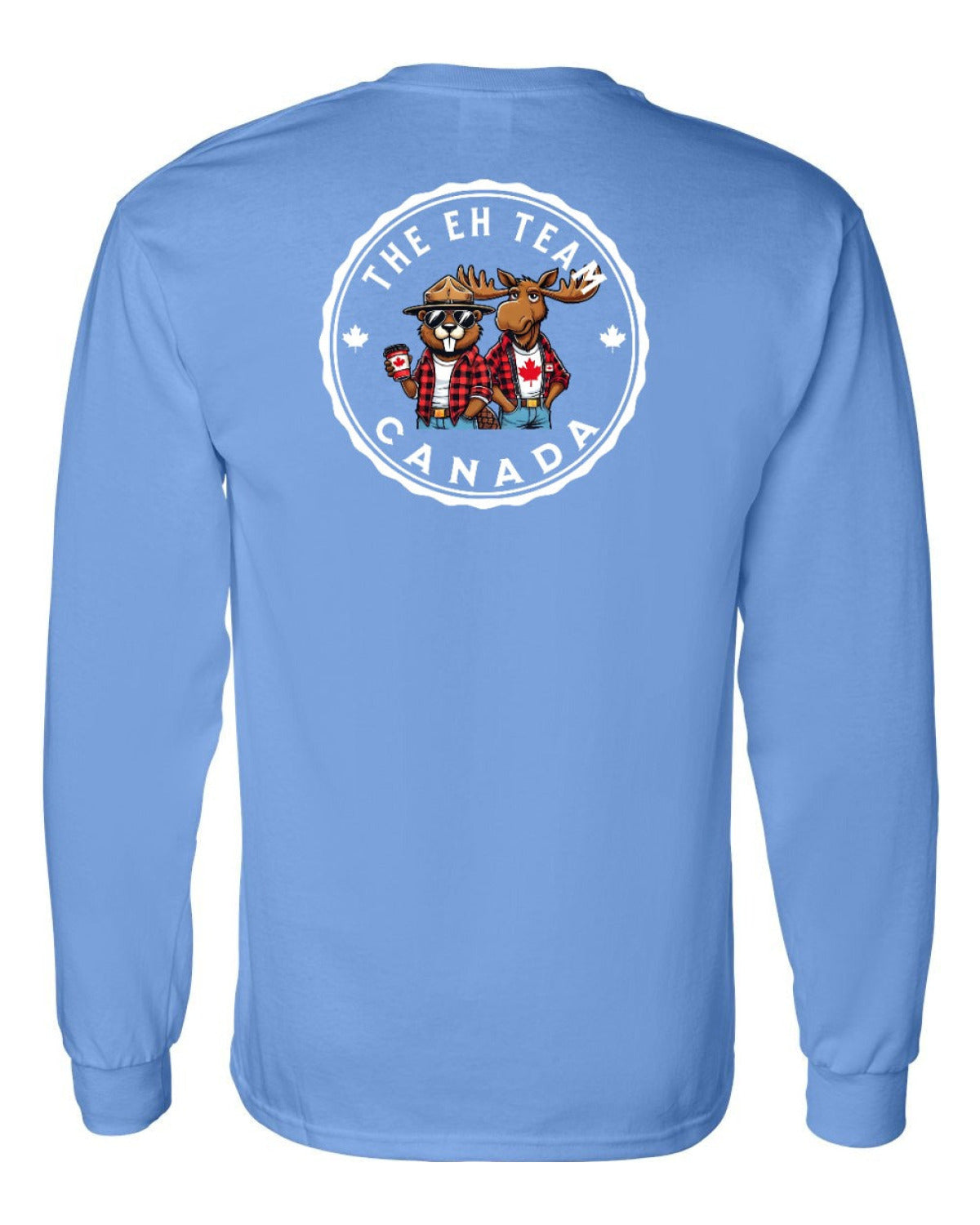 Eh Team Left Chest and Back Long Sleeve - Unisex