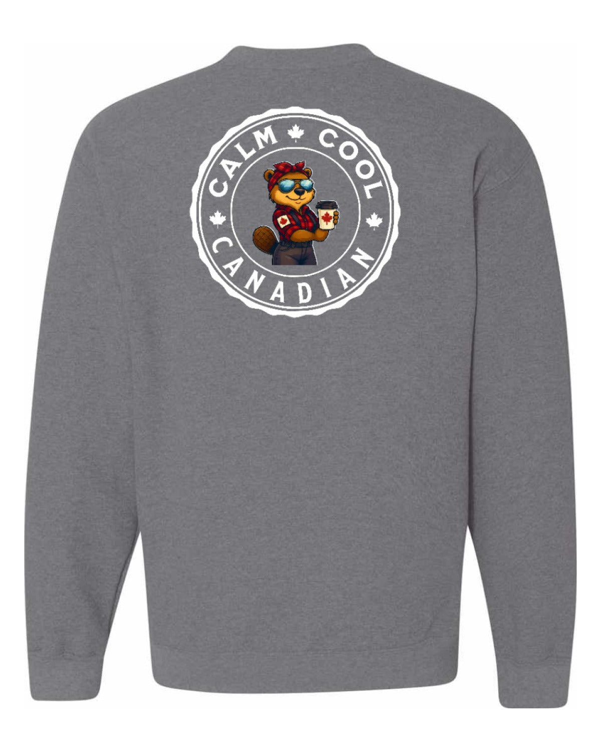 Calm Cool Rosie Sunglasses Left Chest and Back Crewneck - Unisex