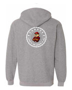 Love it or Leave it Eh! Left Chest and Back Zip Hoodie - Unisex