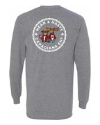 Mean & Nasty Canadians Eh! Left Chest and Back Long Sleeve - Unisex
