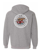 Mean & Nasty Canadians Eh! Left Chest and Back Zip Hoodie - Unisex