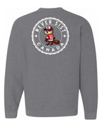 Never 51st Beaver Left Chest and Back Crewneck - Unisex