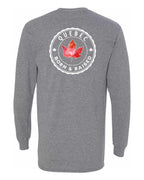 Born and Raised Quebec Left Chest and Back Long Sleeve - Unisex