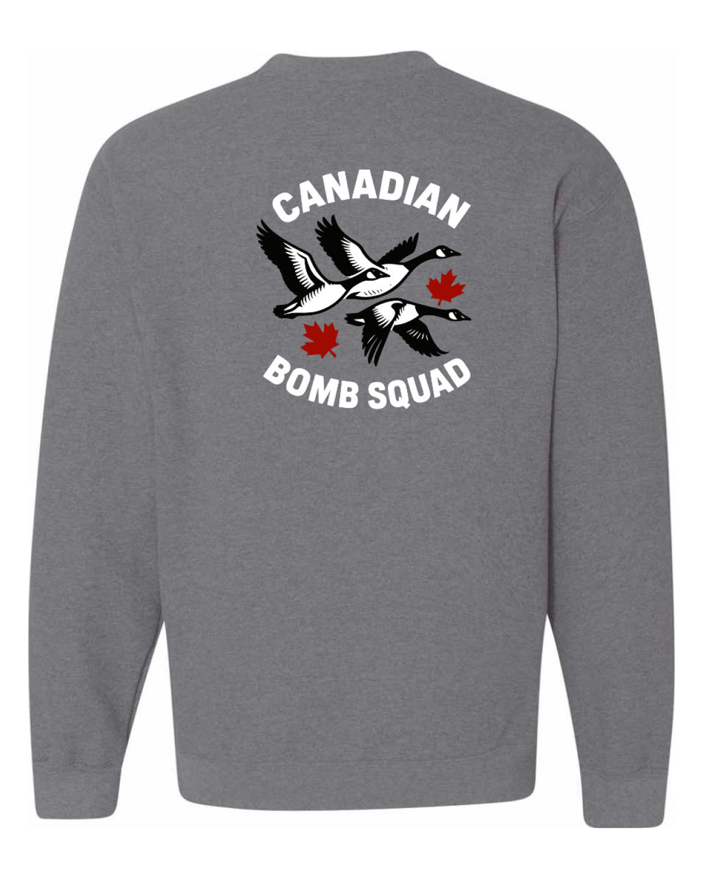 Bomb Squad Left Chest And Back  Crewneck - Unisex