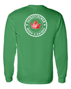 Born and Raised Saskatchewan Left Chest and Back Long Sleeve