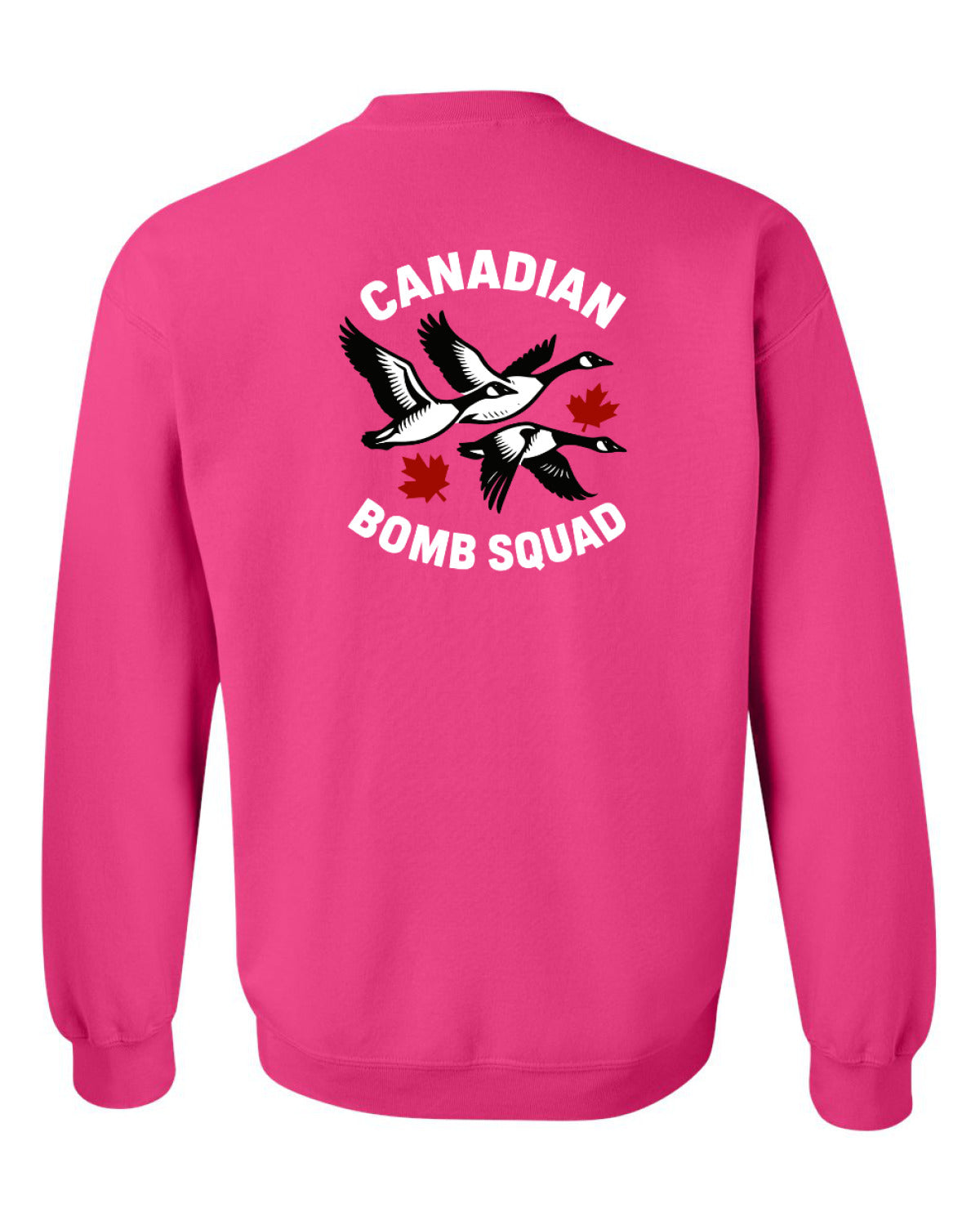 Bomb Squad Left Chest And Back  Crewneck - Unisex