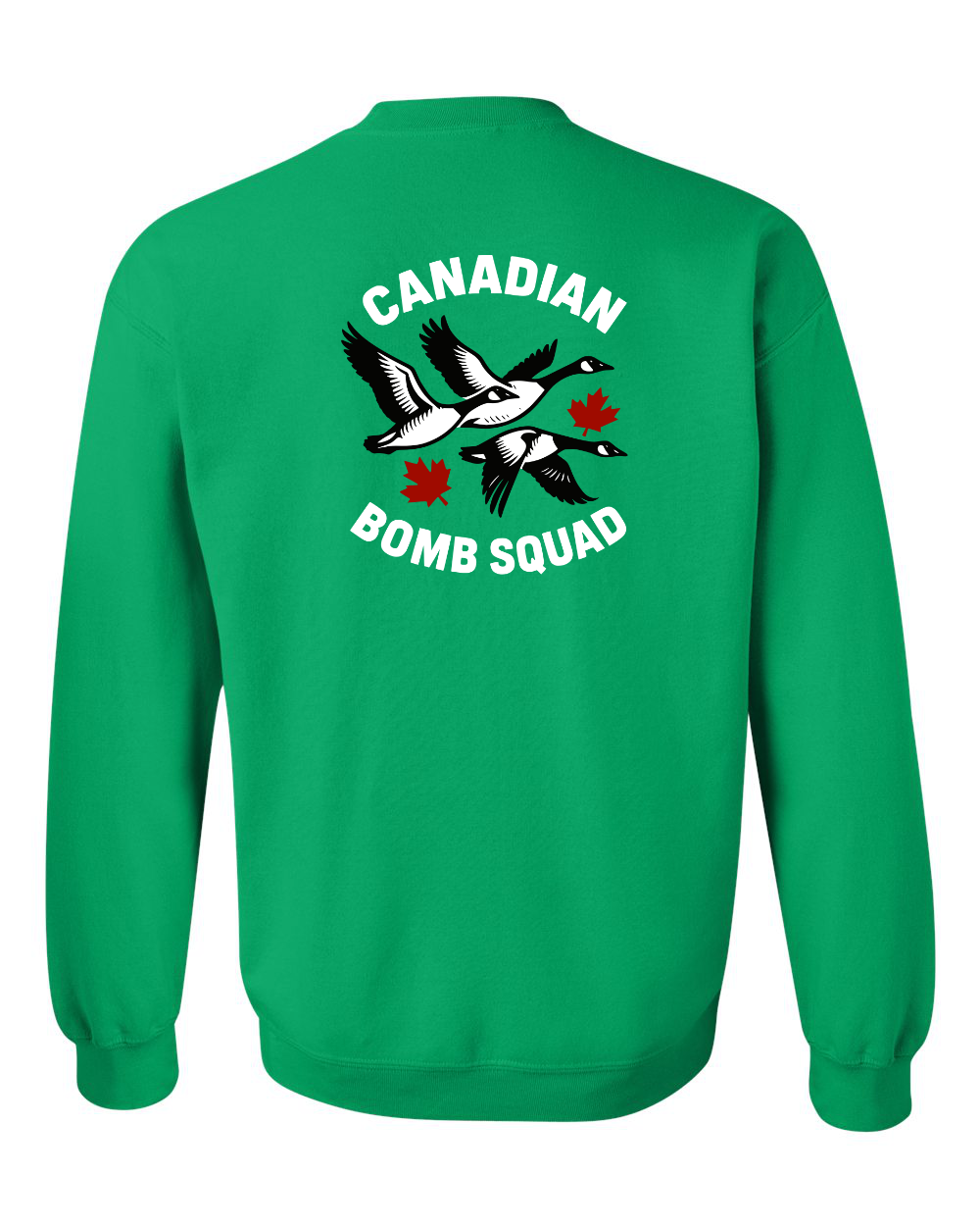 Bomb Squad Left Chest And Back Crewneck