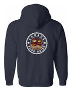 Canada Food Guide Left Chest and Back Zip Hoodie - Unisex