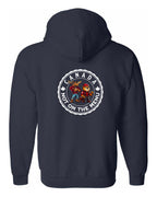 Canada Not On The Menu  Left Chest And Back Zip Hoodie - Unisex