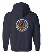 Canada At The Table Left Chest And Back Zip Hoodie - Unisex