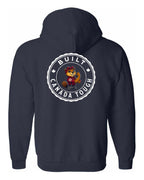 Built Canada Tough Rosie Flex Left Chest and Back Zip Hoodie - Unisex