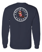 Never 51st Beaver Left Chest and Back Long Sleeve - Unisex