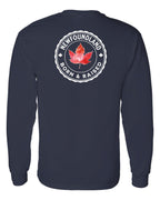 Born and Raised Newfoundland Left Chest and Back Long Sleeve - Unisex