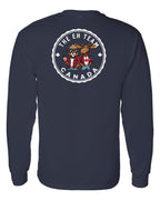 Eh Team Left Chest and Back Long Sleeve - Unisex