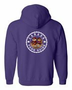Canada Food Guide Left Chest and Back Zip Hoodie