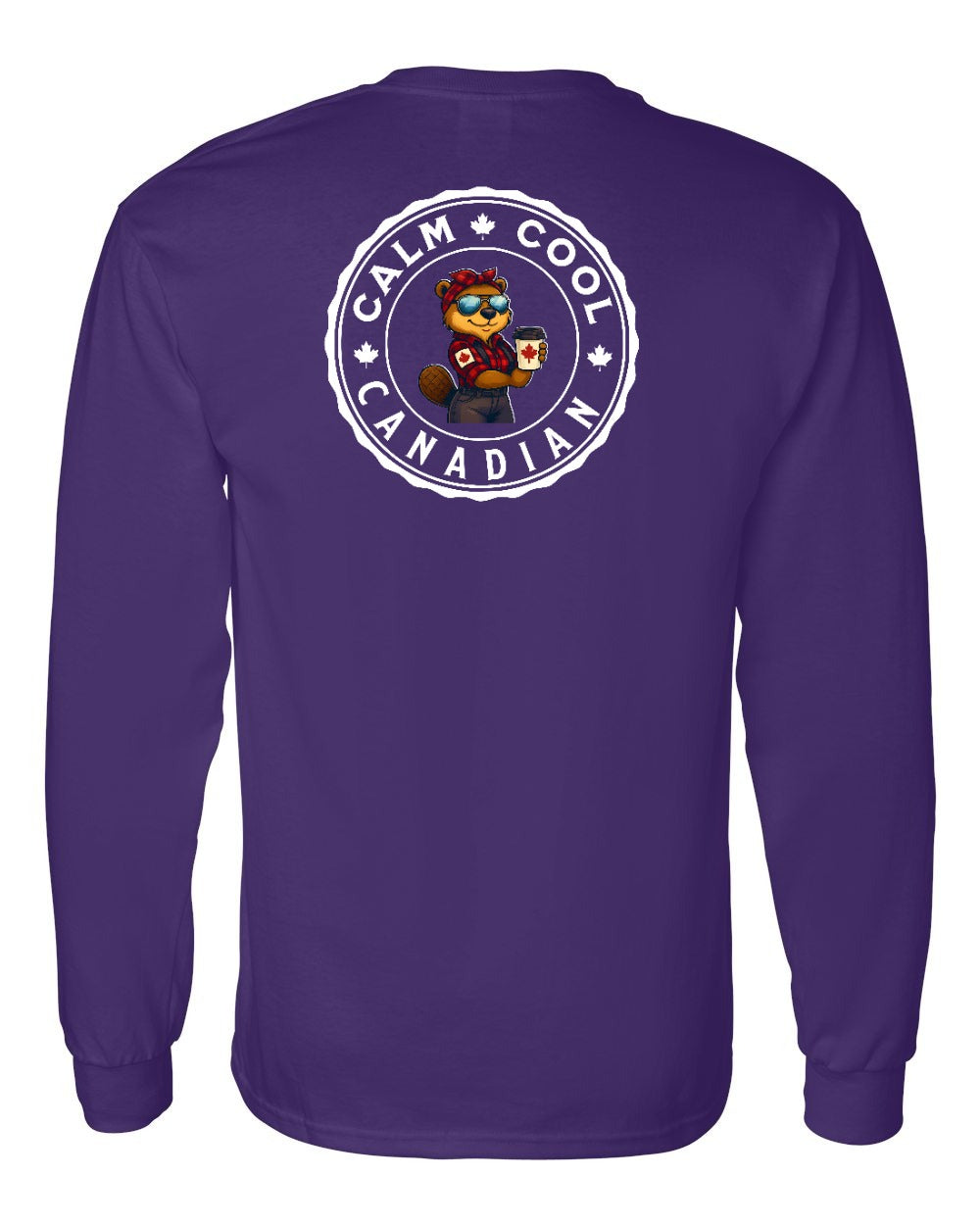 Calm Cool Rosie Sunglasses Left Chest and Back Long Sleeve - Gildan Canada (sewn Internationally)
