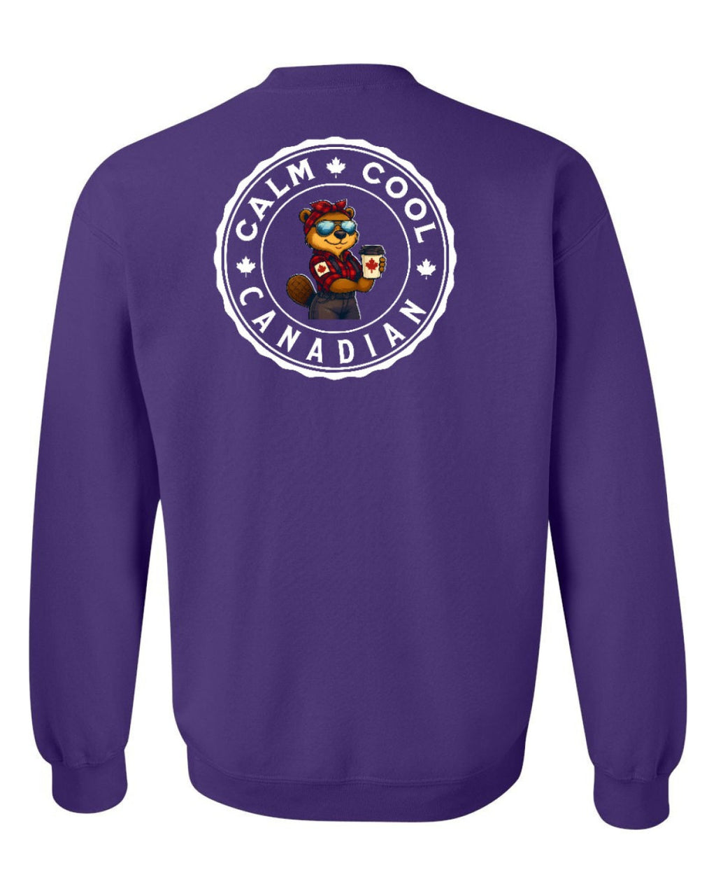 Calm Cool Rosie Sunglasses Left Chest and Back Crewneck - Unisex