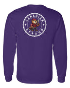 Canadian Strong Beaver Left Chest and Back Long Sleeve - Unisex