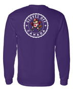 Gloves Off Beaver Left Chest and Back Long Sleeve - Unisex