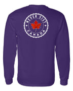 Never 51st Leaf Left Chest and Back Long Sleeve - Unisex
