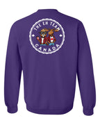 Eh Team Left Chest and Back Crewneck - Unisex