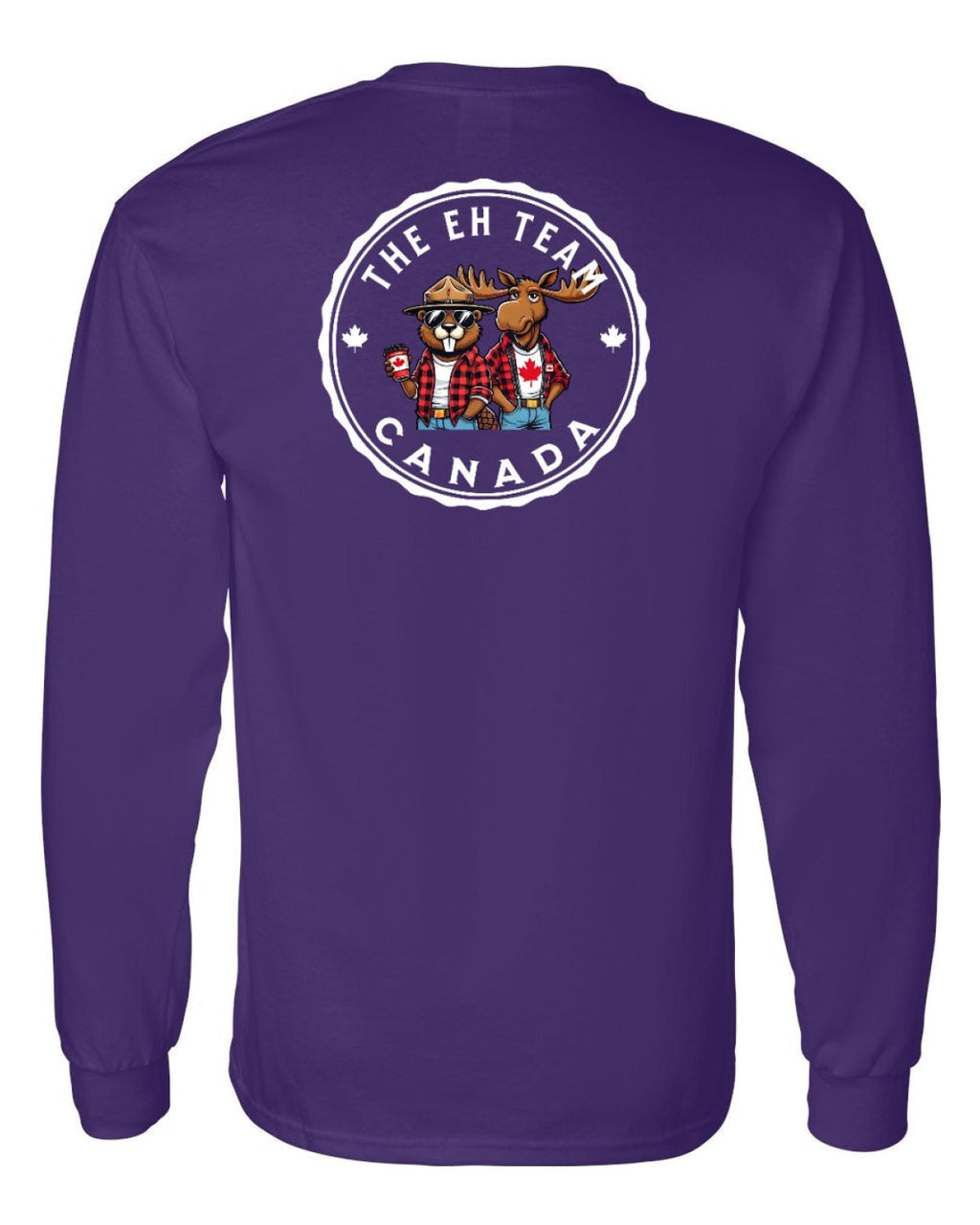 Eh Team Left Chest and Back Long Sleeve - Unisex