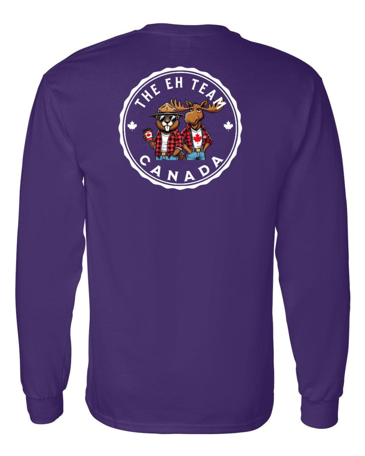 Eh Team Left Chest and Back Long Sleeve - Unisex