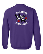 Bomb Squad Left Chest And Back  Crewneck - Unisex