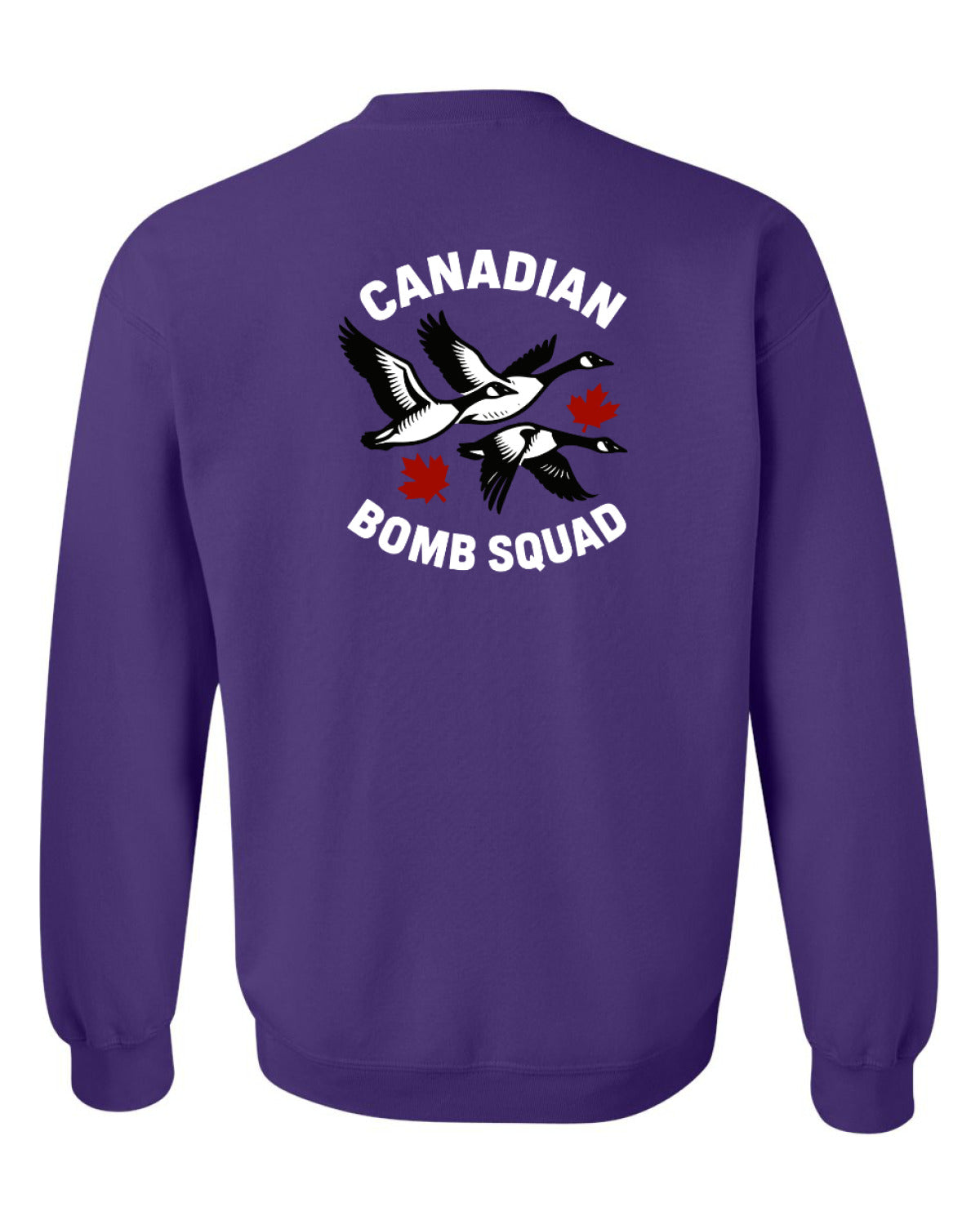 Bomb Squad Left Chest And Back  Crewneck - Unisex