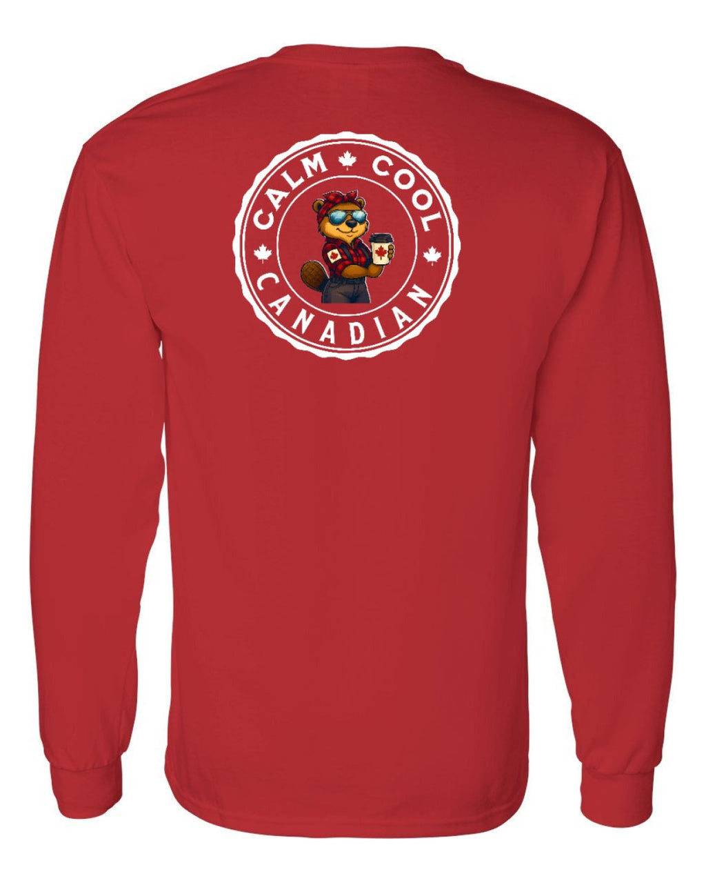 Calm Cool Rosie Sunglasses Left Chest and Back Long Sleeve - Unisex