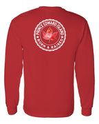 Born and Raised Prince Edward Island Left Chest and Back Long Sleeve - Unisex