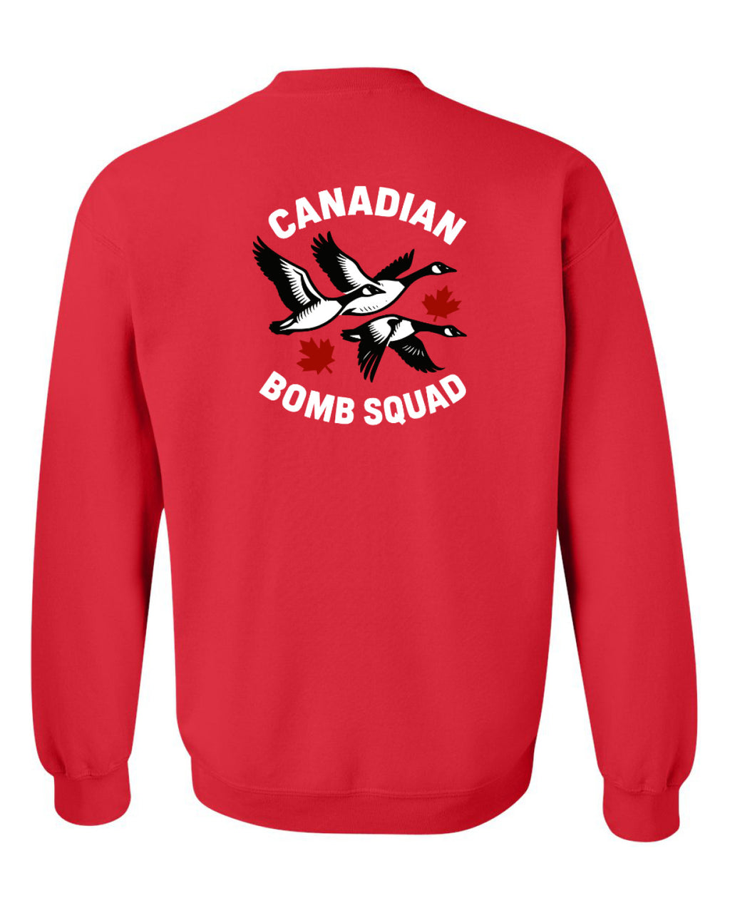 Bomb Squad Left Chest And Back  Crewneck - Unisex