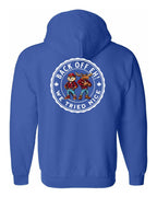 Back off  Eh ! We Tried Nice Left Chest and Back Zip Hoodie - Unisex