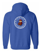 Love it or Leave it Eh! Left Chest and Back Zip Hoodie - Unisex