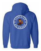 Canadian as Chuck Rosie Flex Left Chest and Back Zip Hoodie - Unisex