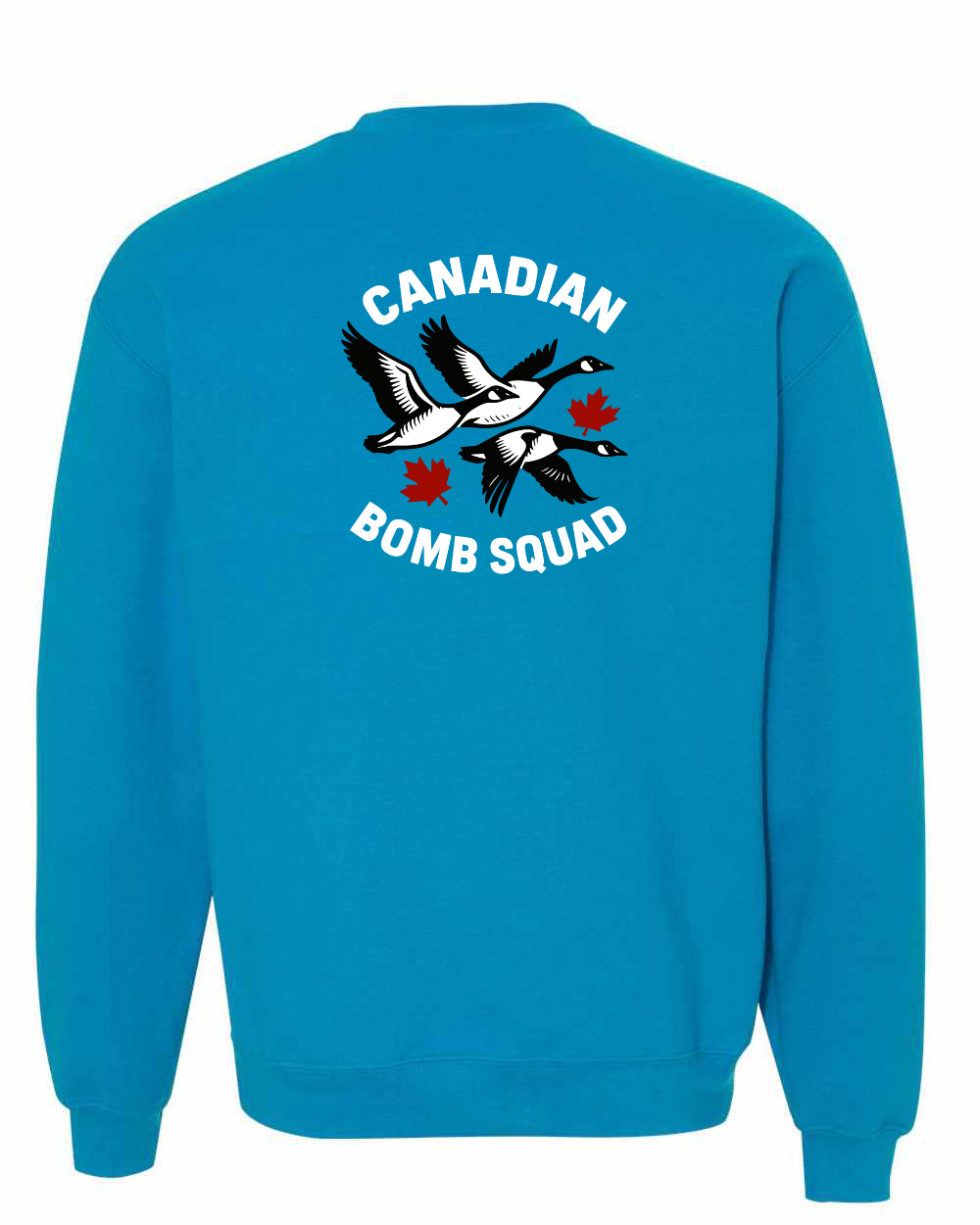 Bomb Squad Left Chest And Back Crewneck