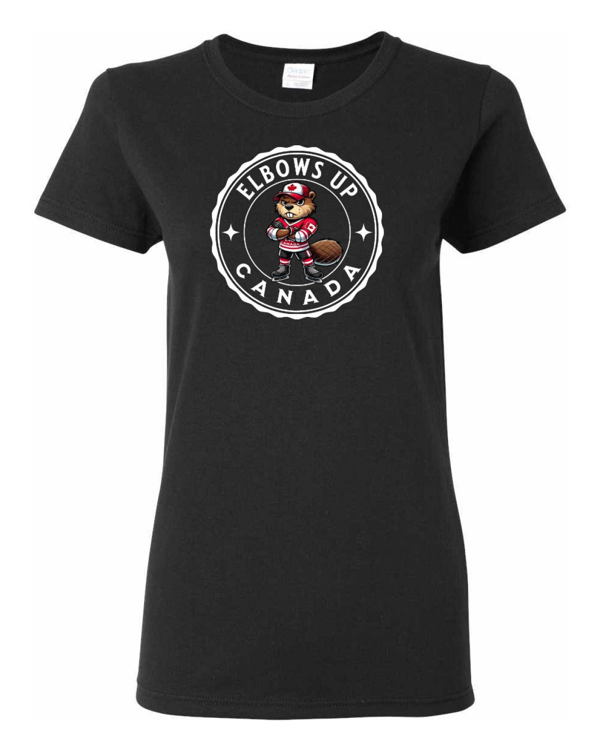 Elbows Up Beaver  Women's Tee