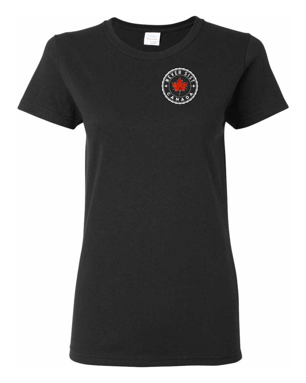 Never 51st Leaf Left Chest And Back Women's Tee
