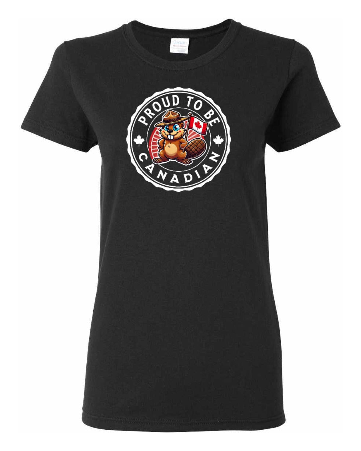 Proud to be Canadian Beaver  Women's Tee