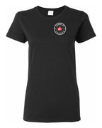 Elbows Up Leaf Left Chest Women's Tee