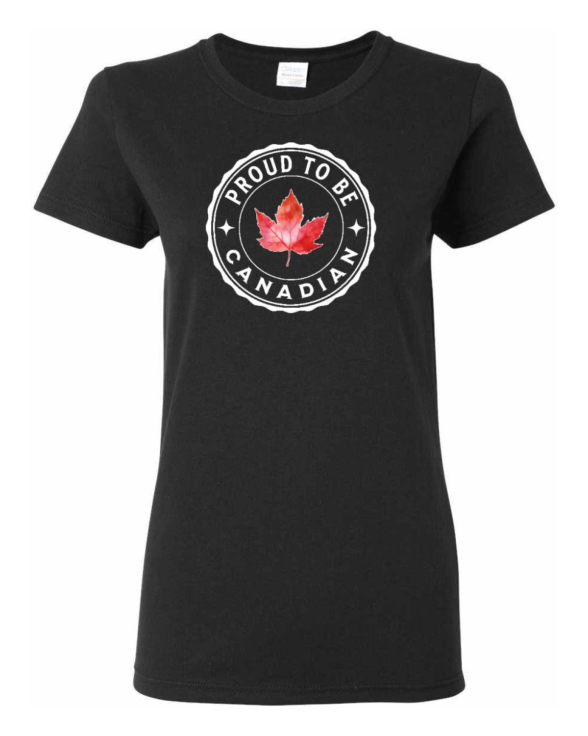 Proud to be Canadian Leaf  Women's Tee