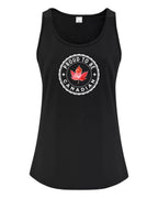 Proud To Be Canadian Leaf Women's Tank Top