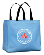 Proud to be Canadian Leaf Tote Bag