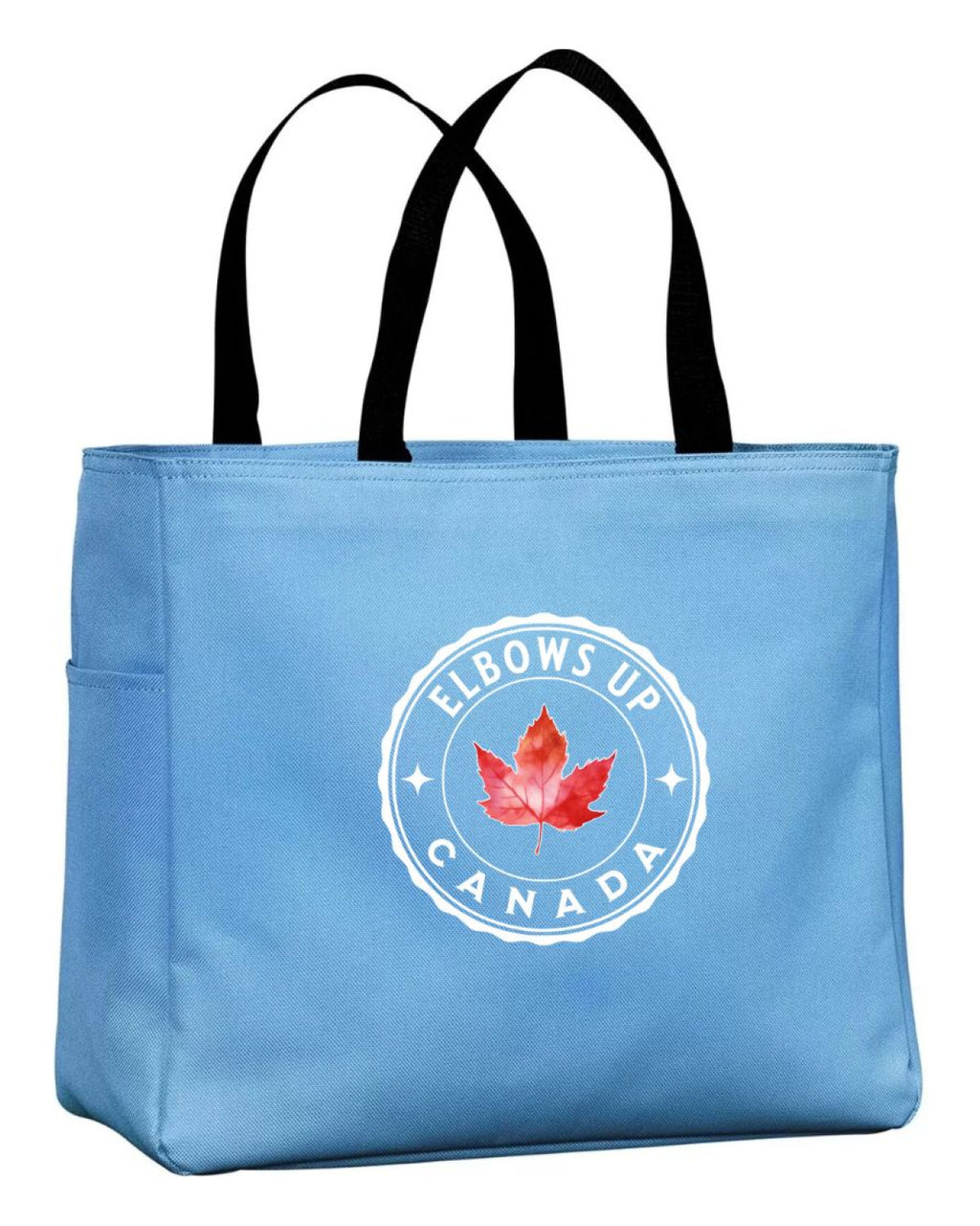 Elbows Up Leaf Tote Bag