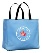 Elbows Up Leaf Tote Bag