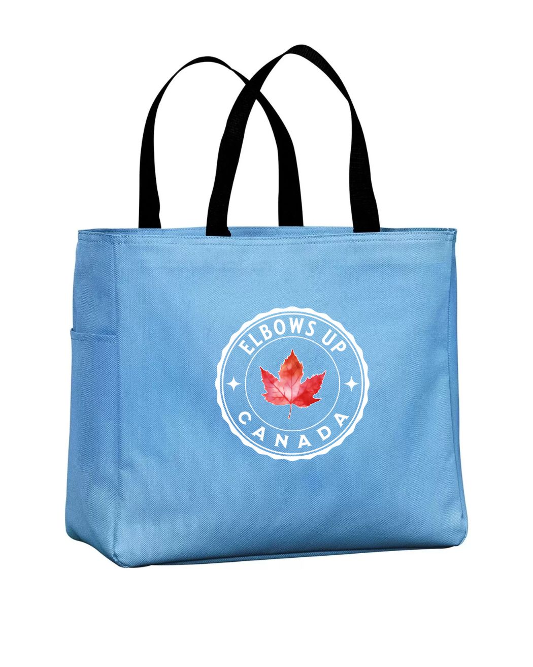 Elbows Up Leaf Tote Bag